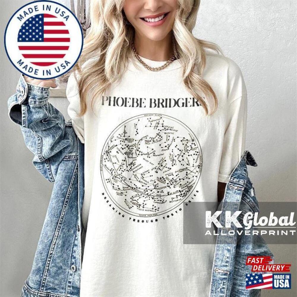 Phoebe Bridgers Tokyo Skies Boyfriend Fit Girls T-Shirt